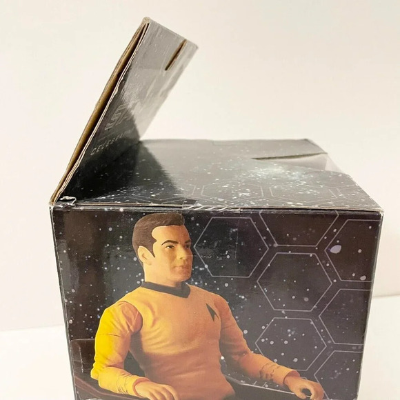 2006 Star Trek Captain Kirk with Command Chair Diamond Select Art Asylum Flaws - Picture 10 of 16
